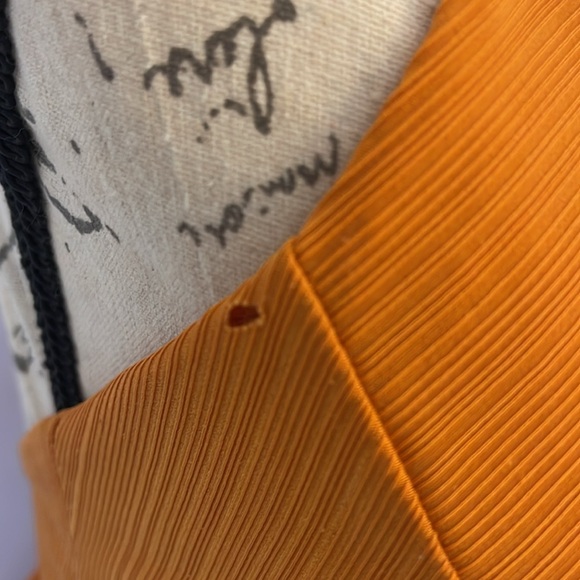 ZARA | Women’s Mustard Yellow Halter Neck Romper Jumpsuit Size Small - Picture 8 of 8